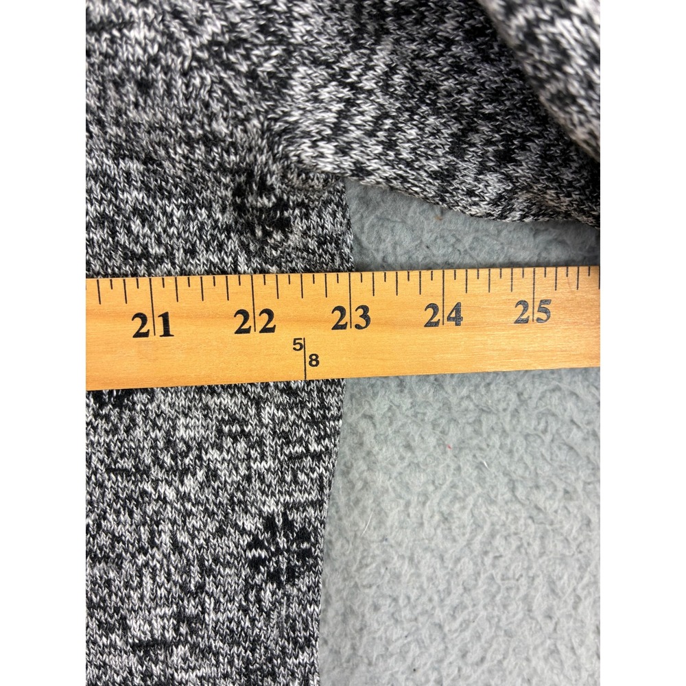 J. Jill Fair Isle Pullover Sweater Womens L Gray Knit Geometric Long Sleeve Cozy - Picture 2 of 8